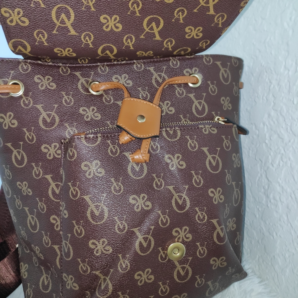 brown medium backpack - Picture 7 of 7